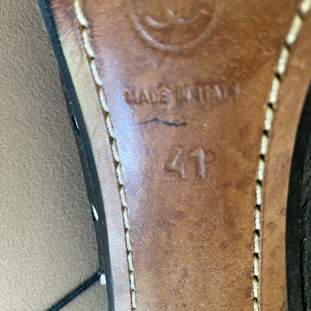 Chanel Vintage Leather pumps, size 41, in good condition - Picture 8 of 8